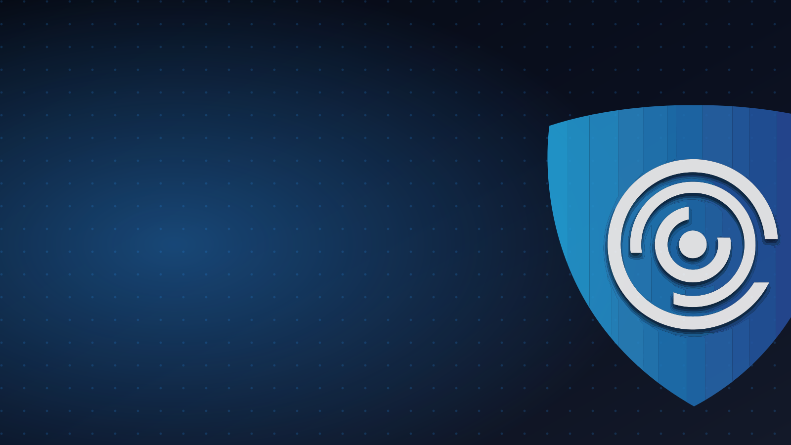 Server infrastructure with blue lighting